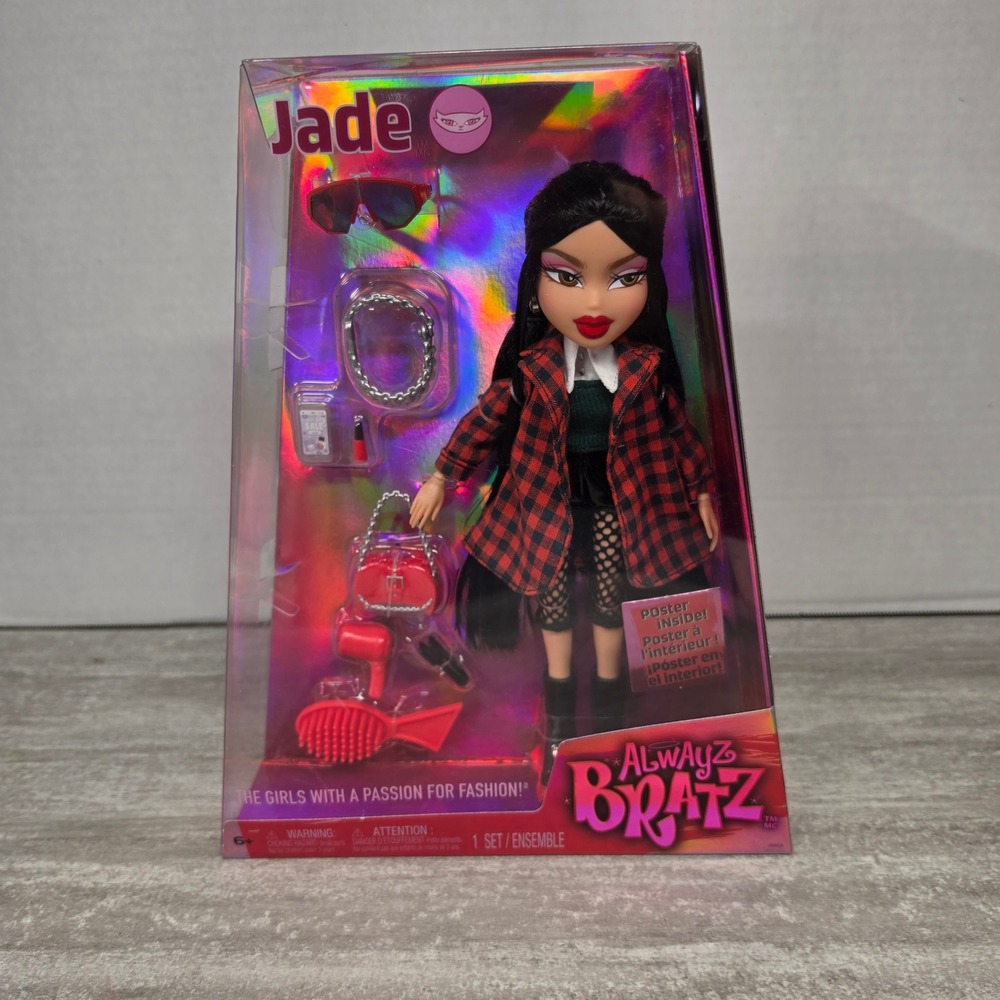 Alwayz Bratz Jade Fashion Doll New In Box MGA Entertainment Kool Kat Series 1